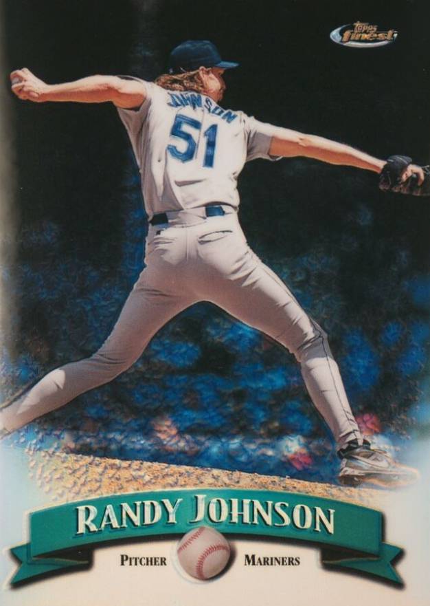 1998 Finest Randy Johnson #237 Baseball Card