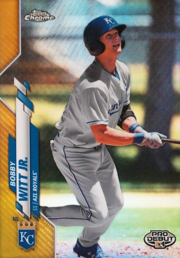 2020 Topps Pro Debut Bobby Witt Jr. #PDC50 Baseball Card