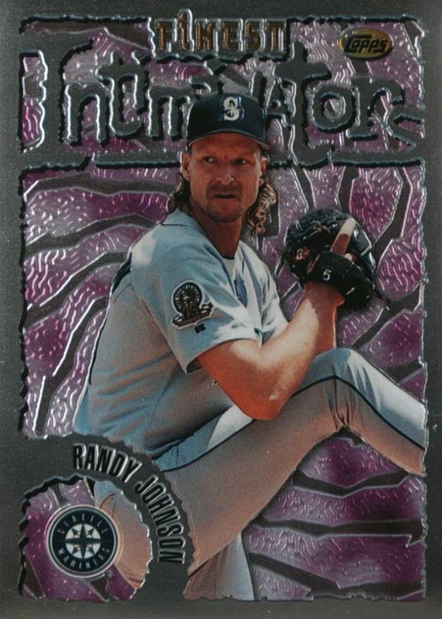 1996 Finest Randy Johnson #77 Baseball Card