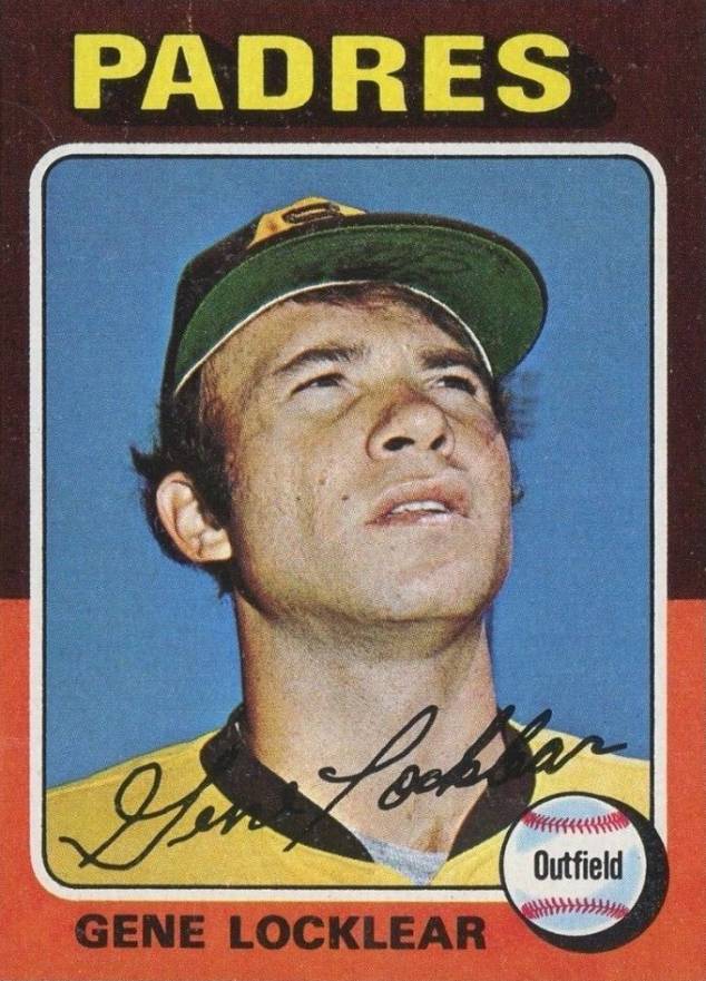 1975 Topps Mini Gene Locklear #13 Baseball Card