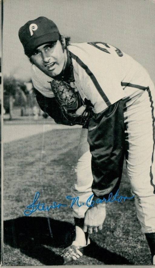 1974 Topps Deckle Edge Steve Carlton #5 Baseball Card