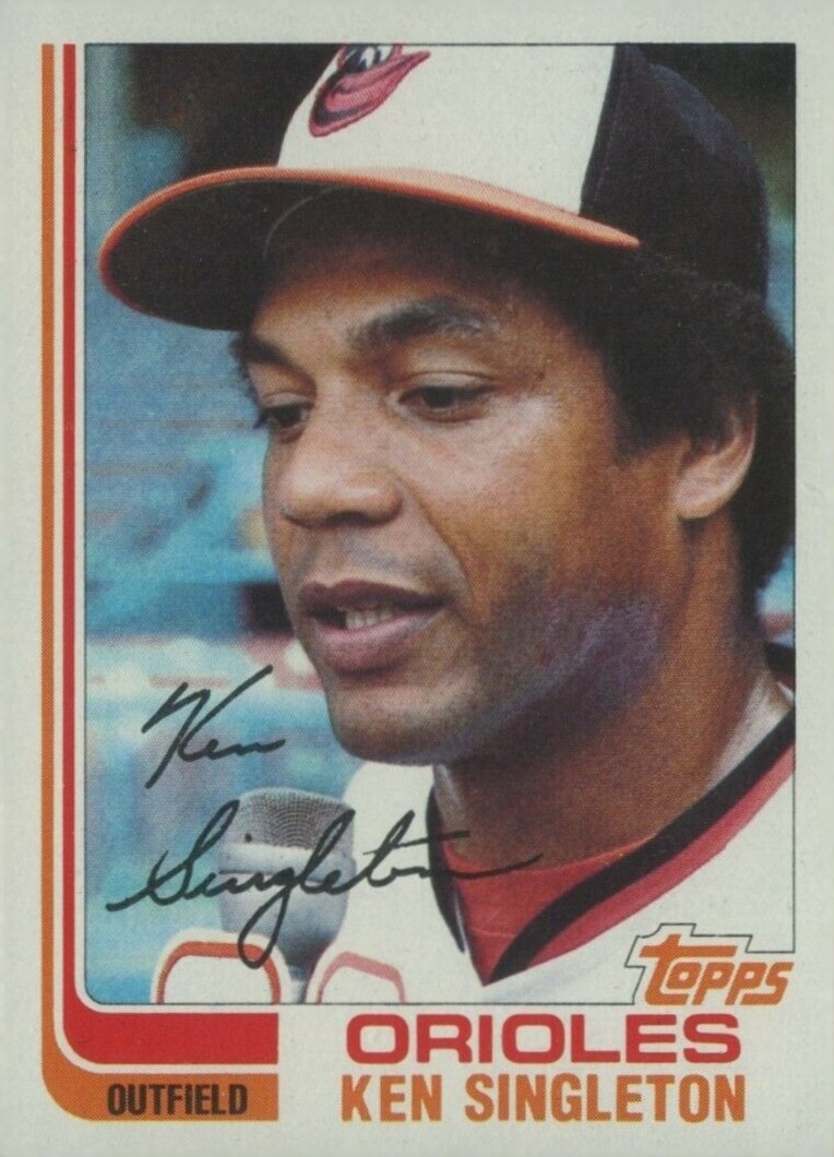 1982 Topps Ken Singleton #290 Baseball Card