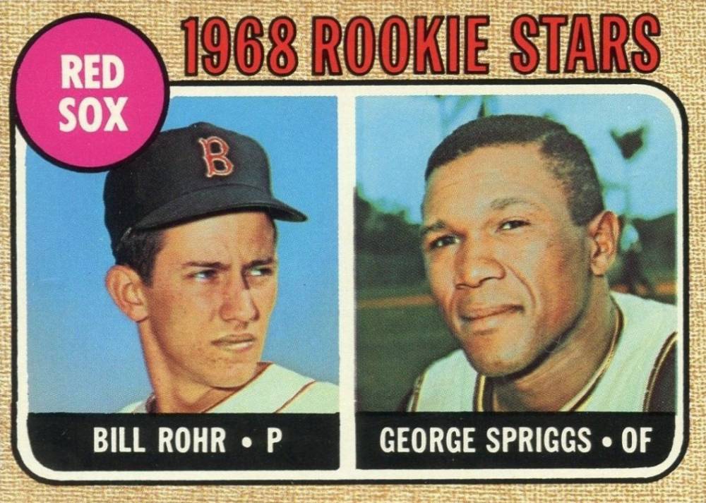 1968 Topps Bill Rohr #314 Baseball Card