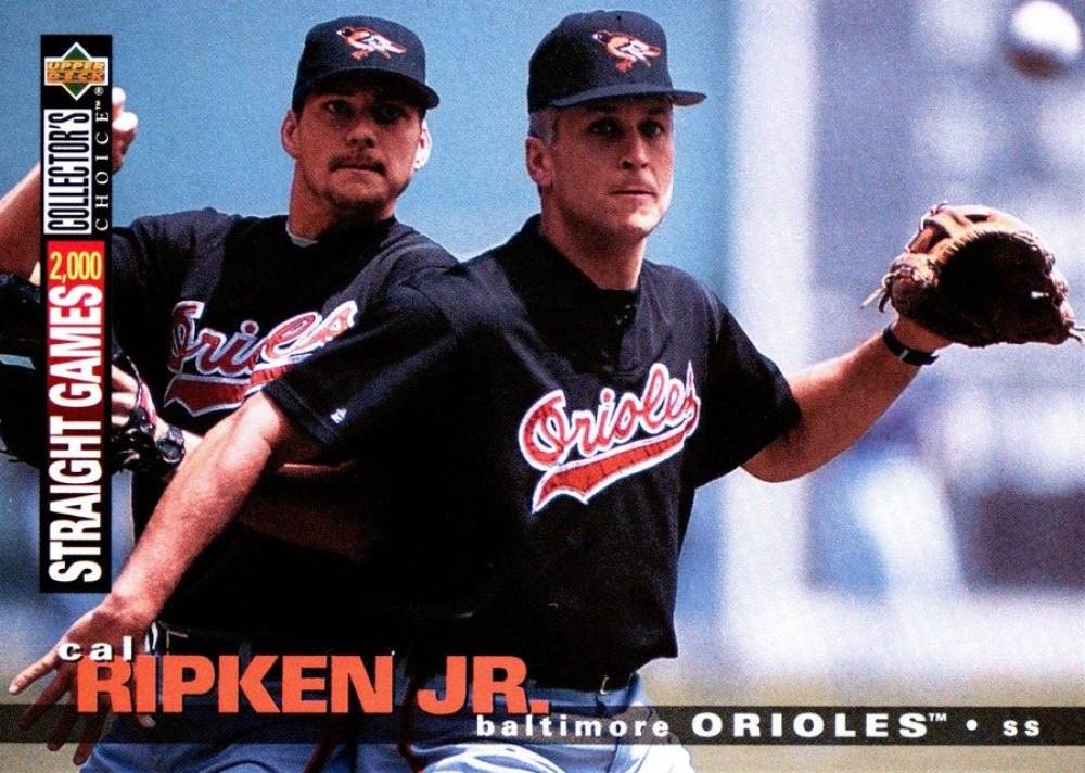 1995 Collector's Choice Cal Ripken Jr. #85 Baseball Card