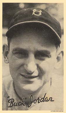 1936 Goudey Premiums-Type 1-Wide Pen Buck Jordan # Baseball Card