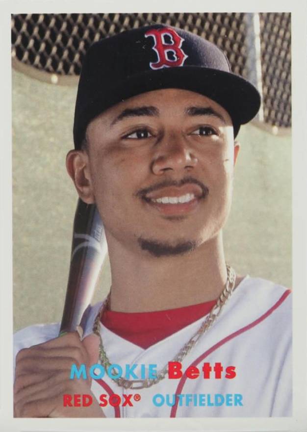 2015 Topps Archives Mookie Betts #86 Baseball Card