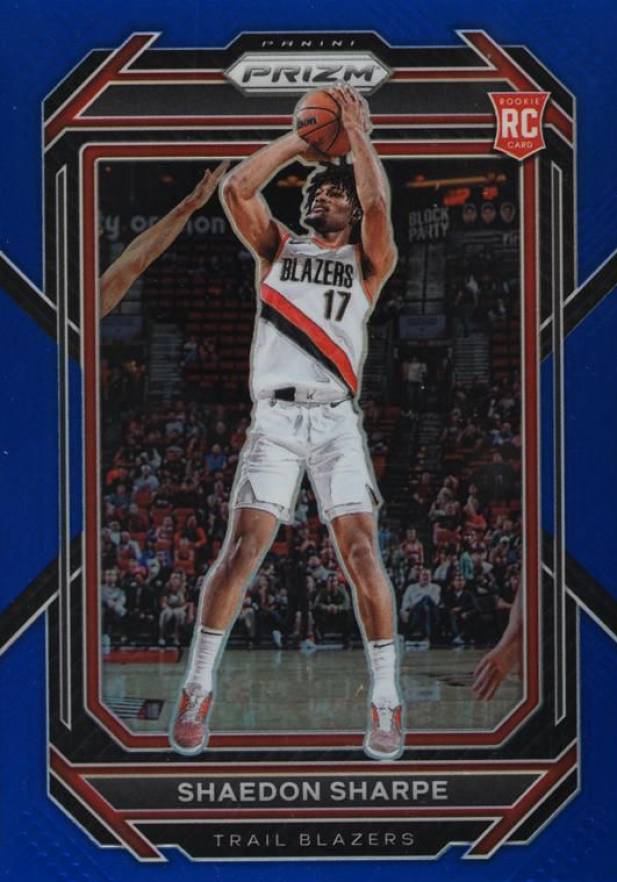 2022 Panini Prizm Shaedon Sharpe #250 Basketball Card