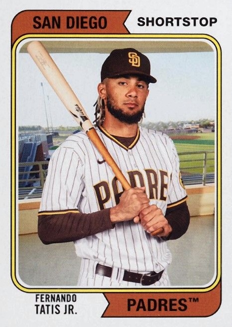 2020 Topps Archives Fernando Tatis Jr. #185 Baseball Card