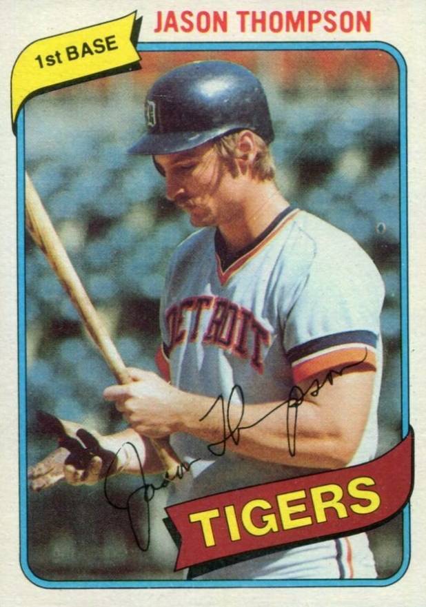1980 Topps Jason Thompson #150 Baseball Card