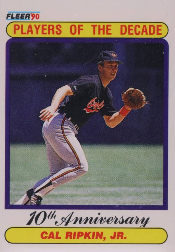 1990 Fleer Cal Ripken Jr. #624 Baseball Card