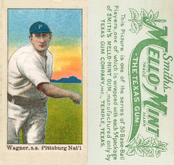 1910 Mello-Mint Honus Wagner # Baseball Card