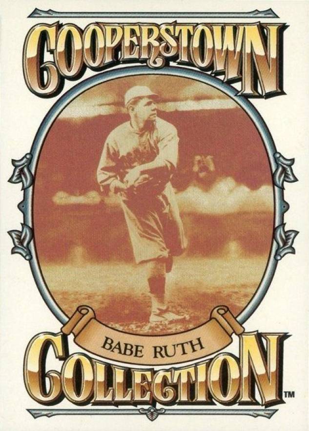 1994 Starting Lineup Cooperstown Collection Babe Ruth # Baseball Card