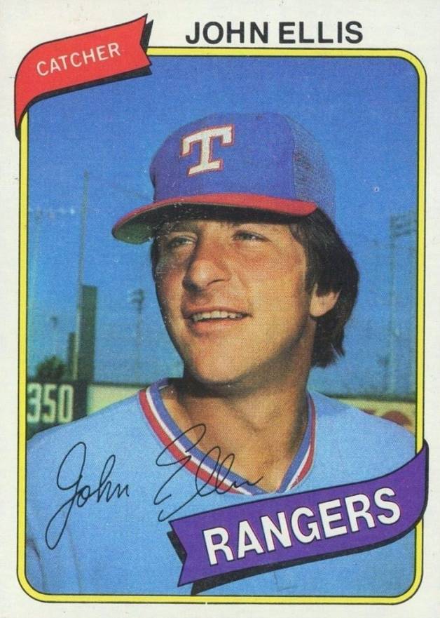 1980 Topps John Ellis #283 Baseball Card