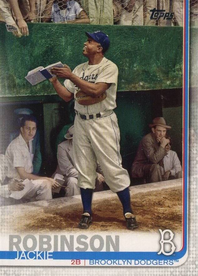 2019 Topps Update  Jackie Robinson #US79 Baseball Card