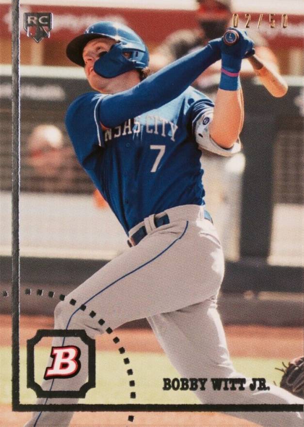 2022 Bowman Transcendent VIP Party Bobby Witt Jr. Through the Years Bobby Witt Jr. #1994 Baseball Card