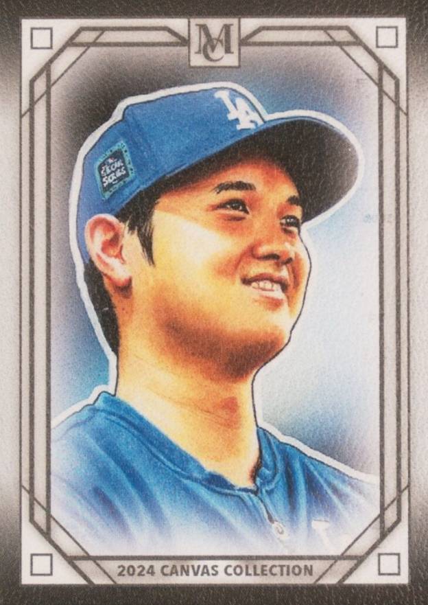 2024 Topps Museum Collection Canvas Collection Reprints Shohei Ohtani #CCR1 Baseball Card