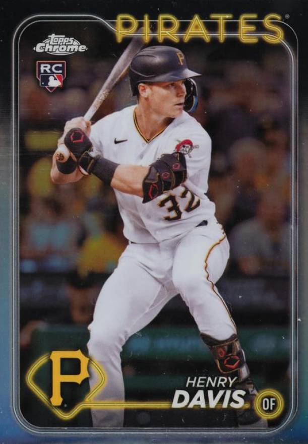 2024 Topps Chrome Henry Davis #260 Baseball Card