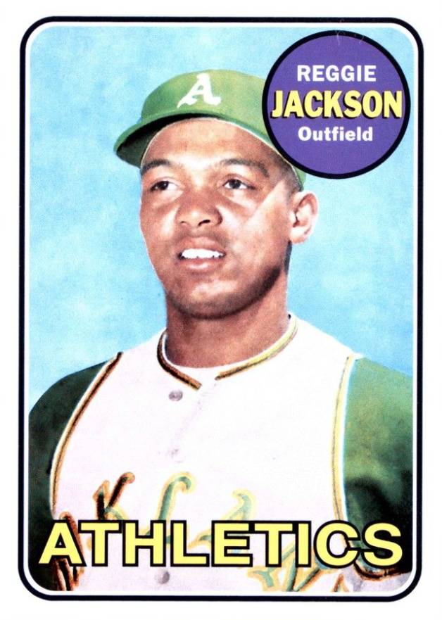 2017 Topps Rediscover Topps Promo Reggie Jackson # Baseball Card