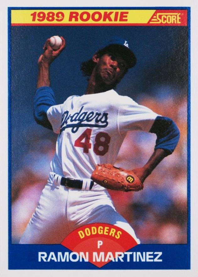 1989 Score Ramon Martinez #635 Baseball Card