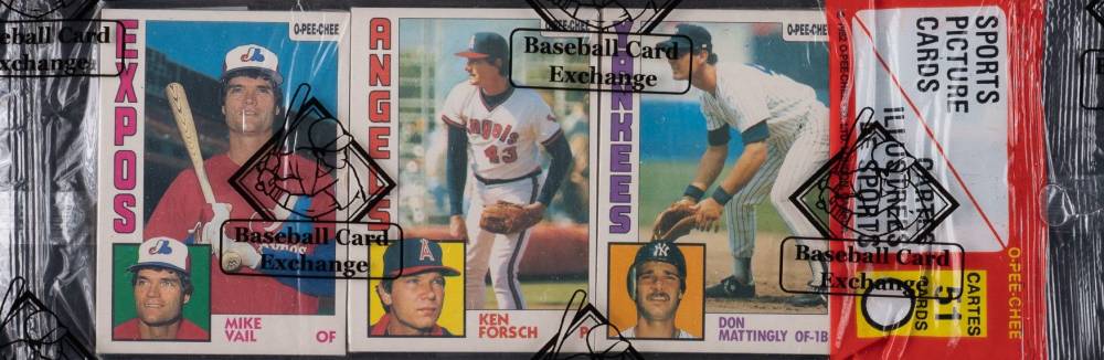 1984 O-Pee-Chee Rack Pack #RP Baseball Card