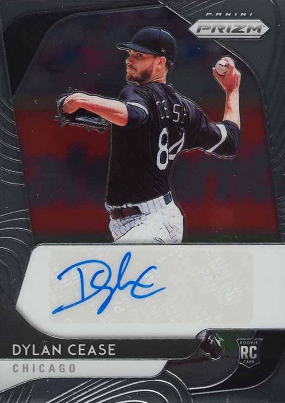 2020 Panini Prizm Rookie Autographs Dylan Cease #RADC Baseball Card