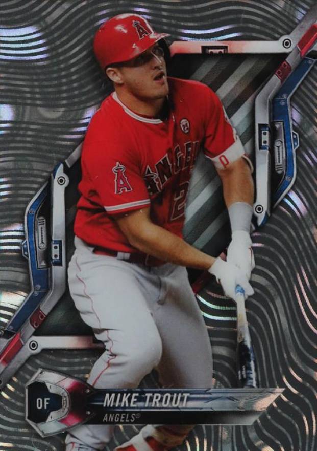 2018 Topps High Tek Mike Trout #HT-MT Baseball Card