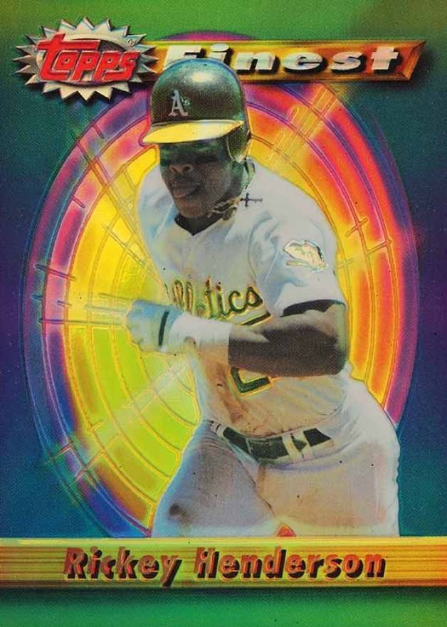 1994 Finest Rickey Henderson #223 Baseball Card