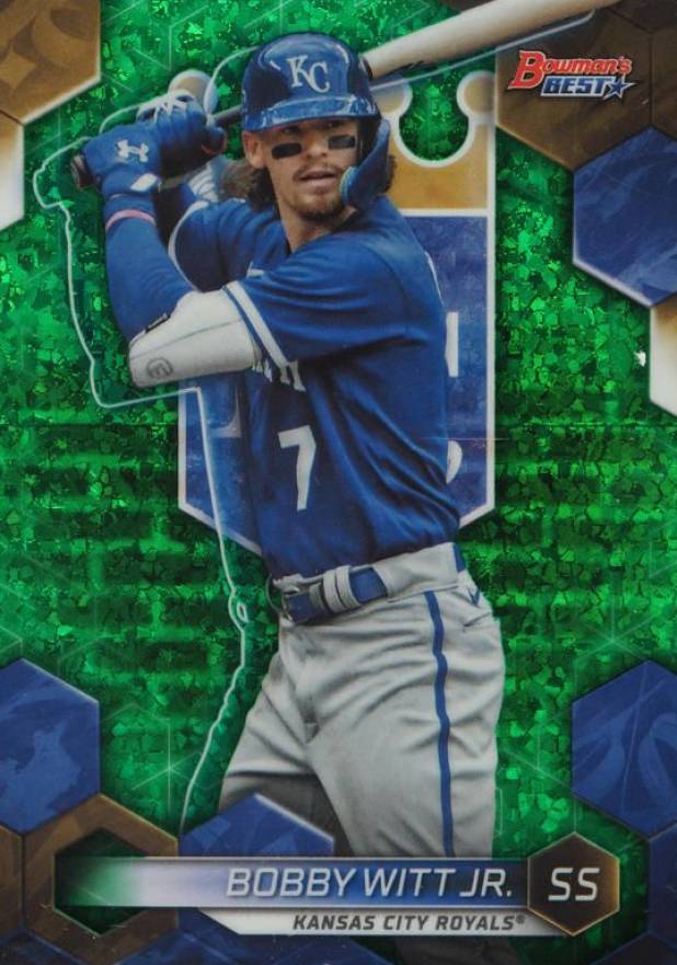 2023 Bowman's Best Bobby Witt Jr. #6 Baseball Card