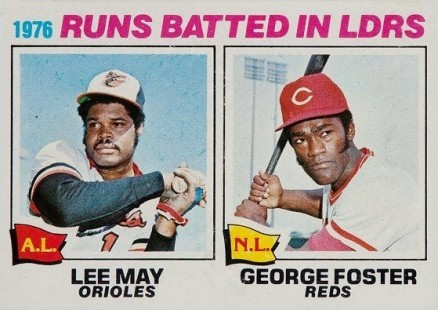 1977 Topps George Foster #3 Baseball Card
