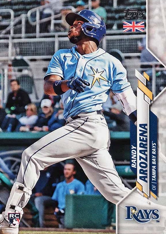 2020 Topps UK Edition Randy Arozarena #71 Baseball Card