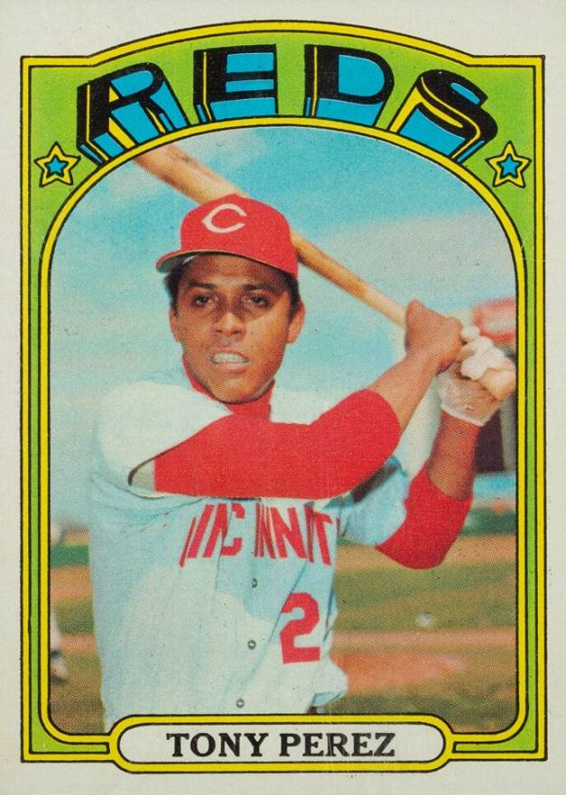 1972 Topps Tony Perez #80 Baseball Card