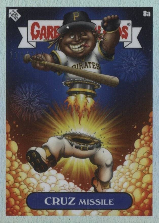 2022 Topps Garbage Pail Kids GPK X MLB Series 2 Alex Pardee Cruz Missile #8a Baseball Card
