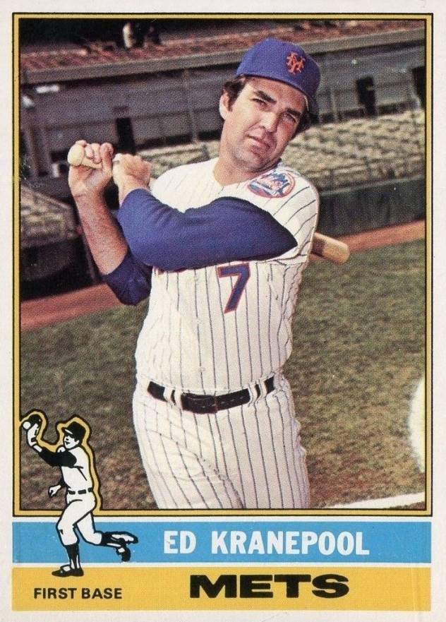 1976 O-Pee-Chee Ed Kranepool #314 Baseball Card