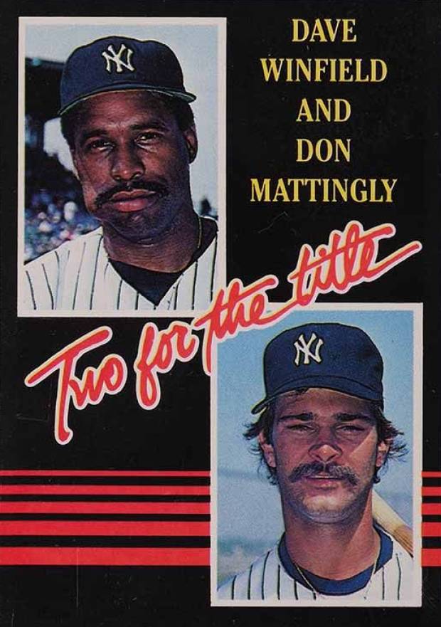 1985 Leaf Dave Winfield #140 Baseball Card