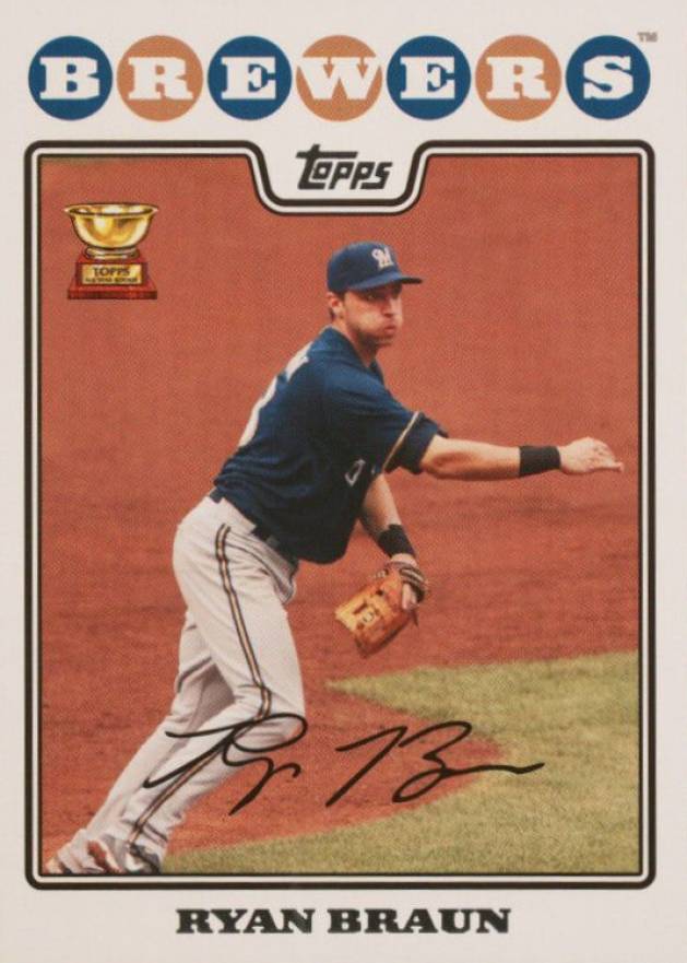 2008 Topps Ryan Braun #430 Baseball Card