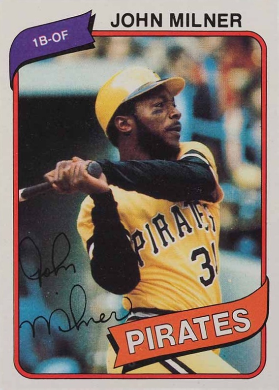 1980 Topps John Milner #71 Baseball Card