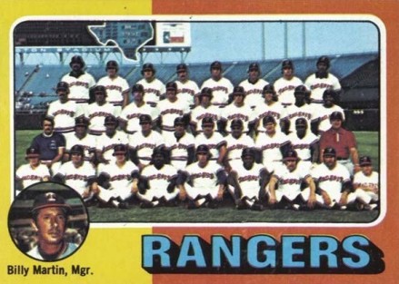 1975 Topps Mini Billy Martin #511 Baseball Card