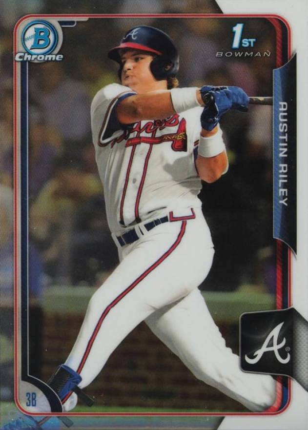 2015 Bowman Draft Austin Riley #157 Baseball Card