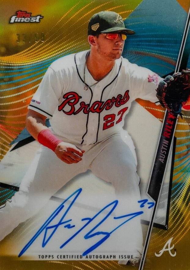 2020 Finest Autographs Austin Riley #FAAR Baseball Card