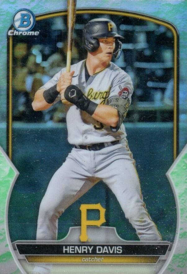 2023 Bowman Chrome Prospects Henry Davis #BCP14 Baseball Card