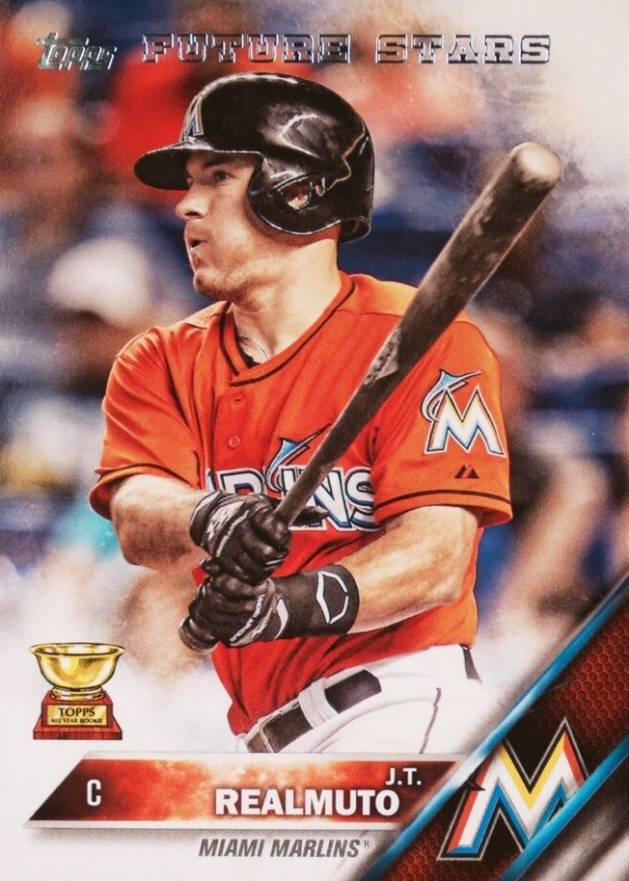 2016 Topps J.T. Realmuto #666 Baseball Card