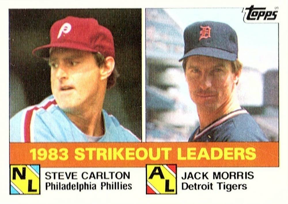 1984 Topps Steve Carlton #136 Baseball Card