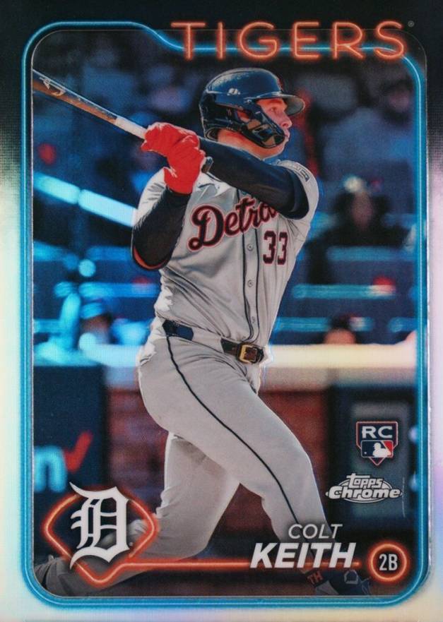 2024 Topps Chrome Colt Keith #2 Baseball Card