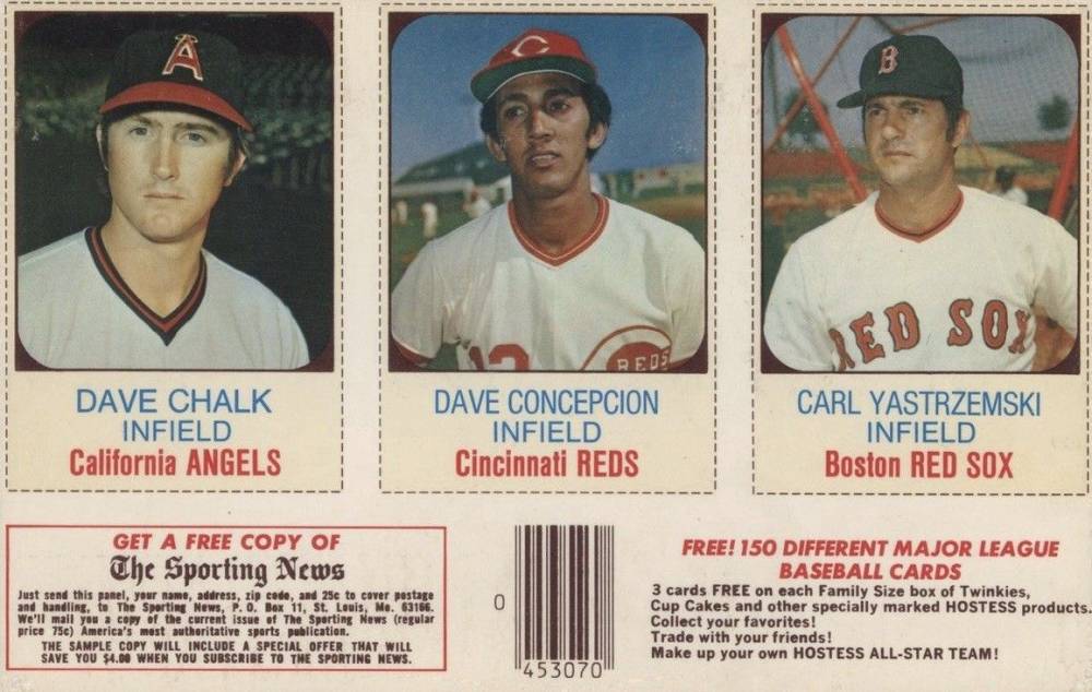 1975 Hostess Carl Yastrzemski # Baseball Card