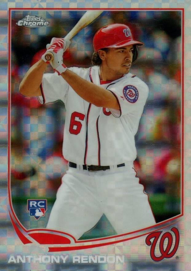 2013 Topps Chrome Anthony Rendon #128 Baseball Card