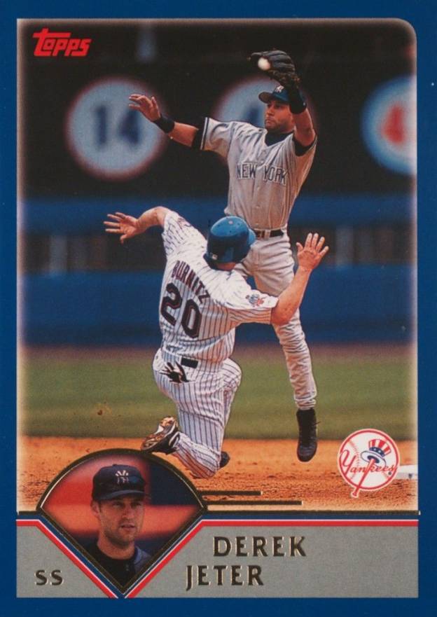 2003 Topps Derek Jeter #400 Baseball Card