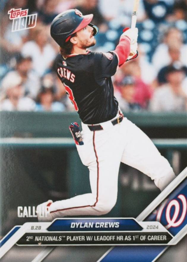 2024 Topps Now Dylan Crews #607 Baseball Card