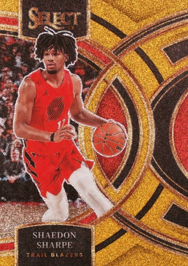2023 Panini Select Shaedon Sharpe #186 Basketball Card
