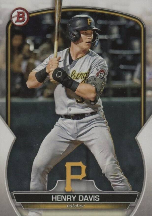 2023 Bowman Paper Prospects Henry Davis #BP14 Baseball Card