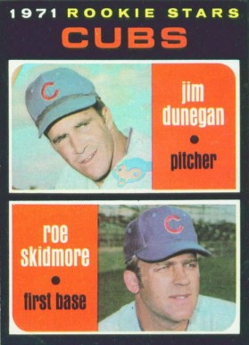 1971 Topps Jim Dunegan #121 Baseball Card